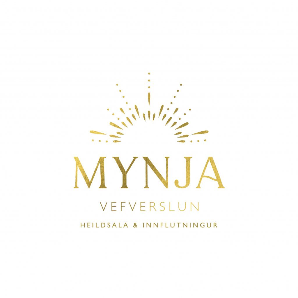 Logo hönnun fyrir Mynja vefverslun - mynja.is