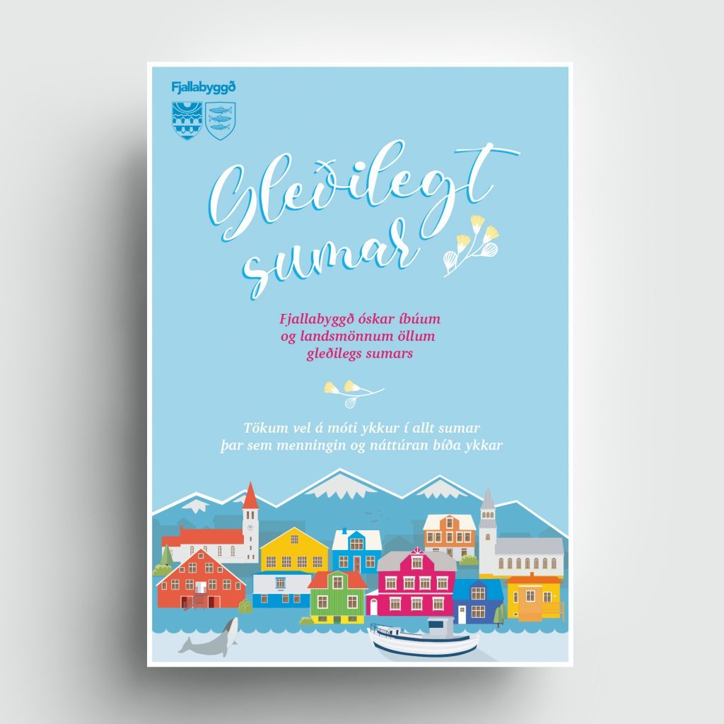 Teikning fyrir Fjallabyggð